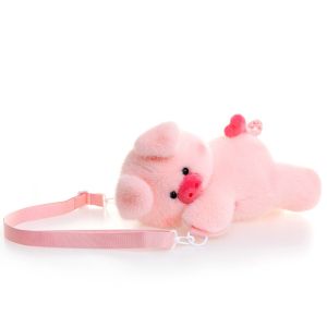 DOWNA Cảm giác thoải mái Túi nhồi bông hình gấu trúc Phim hoạt hình dễ thương Thú nhồi bông Túi đeo vai Dung lượng lớn Túi Gấu Trúc Nhồi Bông Trẻ em