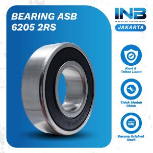 Laker Bearing 6205 2RS ASB Bearing As Roda Belakang Viar As Roda Songkro INB JAKARTA Original ASB