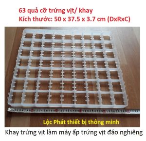 Khay Đảo Nghiêng Trứng Vịt Ấp Trứng Rẻ Bằng Nhựa