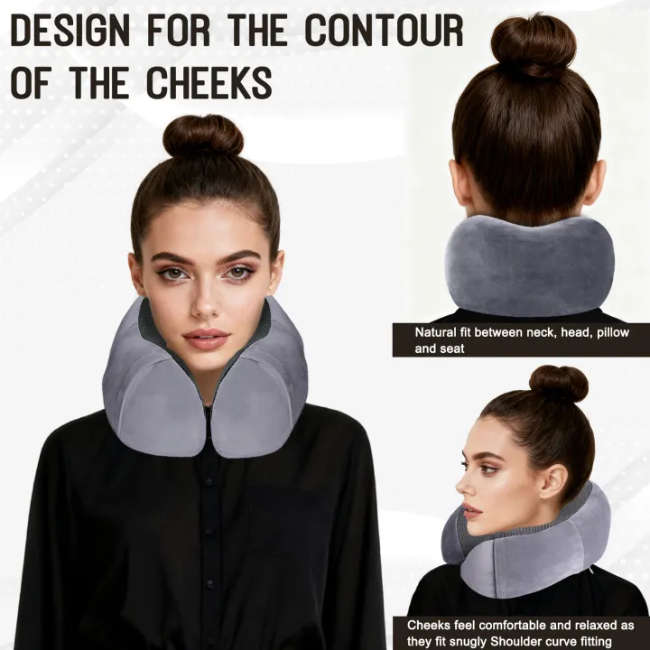 Coslife%20Portable%20Travel%20Neck%20Pillow%20for%20Airplane%20100%25%20Pure%20Memory%20Foam%20Travel%20Pillow%20for%20Flight%20Headrest%20Sleep%20-%20Image%209