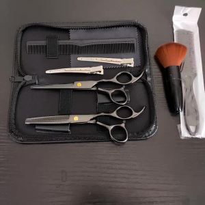 Hair Cutting Scissors Multi-Piece Set 11 pcs for Face Care and Daily Skincare Routine for Home Salon and Travel Toiletry Use Suitable hair scissors hair cutting machine scissors hair cut