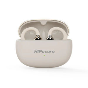 HiFuture FlexClip Open Ear Wireless Headphones | AI Enhanced ENC | 30 Hours Playtime
