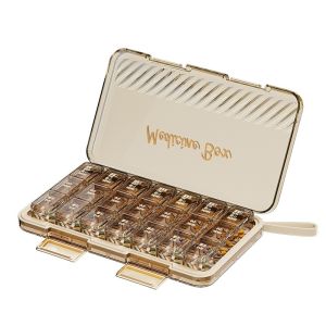 Kotak Penyimpanan Obat 7 Hari 21 Grid Kotak Obat Harian Pill Box Daily Pagi Siang Malam Storage Obat