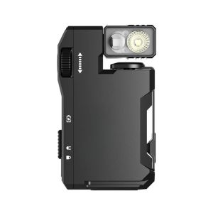 Lampu Saku USB Rechargeable 400LM Magnet Tail Keychain Torch