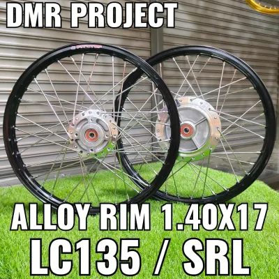 LC135/SRL110 ALLOY RIM 1.40X17 COMPLATE SET RIM ALLOY LC135
