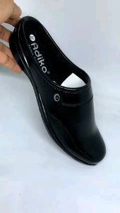 Sepatu Selop Pria Kulit - Sepatu Sandal - Sepatu Bustong Sintetis Premium - Adika Store 1