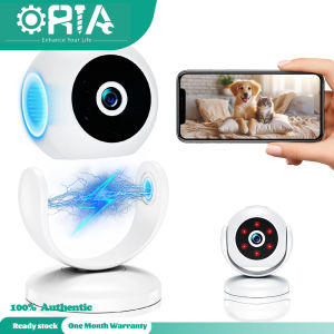 Camera Trong Nhà oria cho an ninh camera chụp thú cưng 1080P không dây 170 ° cho màn hình bé có nhìn đêm hồng ngoại báo động khu vực tùy chỉnh phát hiện chuyển động thông minh