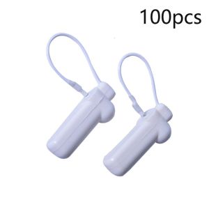 Isi 100 Pencil Hard Tag Sensor Lanyard dengan Pin Sensor anti pencurian Accesoris Sensor Alarm Toko