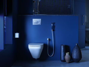 KOHLER Luxe Bidet Spray Anti-bacterial Hygiene Spray with Wall Bracket & Anti-twist Hose Polished Chrome K-77364K-CP/ Black 77364X-2BL