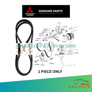 Mitsubishi L200 Triton Strada 2019 - 2023 4N15 2.4L Power Steering & Aircon Belt 5PK1425 - 4451A147