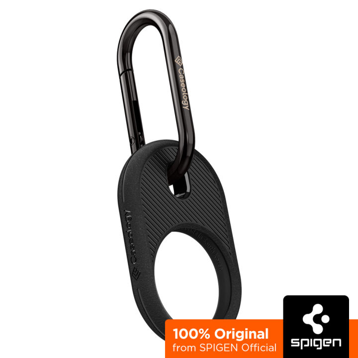 SPIGEN Case for AirTag [Vault] Tough Mil-Grade TPU and Sandstone