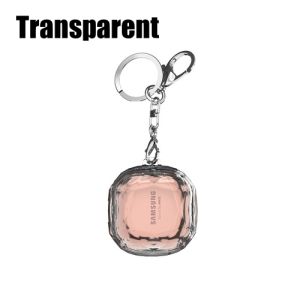 Trường hợp đối với Samsung Galaxy Chồi 2 Pro sống 2pro nhựa PC trong suốt xuyên thấu đính kim cương bảo vệ tai nghe trường hợp đối với Samsung Chồi 2 Pro trường hợp