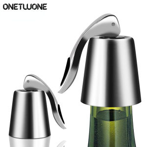 Onetwone Nút Chai Rượu Vang Nút Chai Rượu Chân Không Tái Sử Dụng Nút Chai Nút Giữ Chai Bằng Thép Không Gỉ Nút Chai Chân Không Tái Sử Dụng