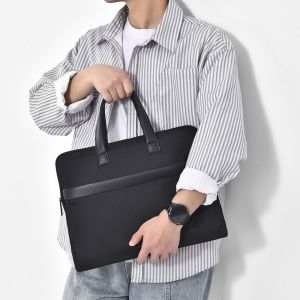 DWT9814 Multi-layer Mens Briefcases Oxford Waterproof Business Briefcases Simple Large Capacity Laptop Handbag Male