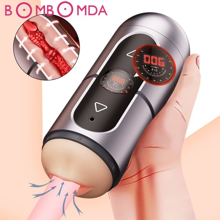 Privacy]Automatic Men's Aircraft Cup Male Masturbator Oral Vaginal Anal  Masturbation Real Vagina Pocket Pussy Sex Toys for Men Blowjob sex toy |  Lazada PH