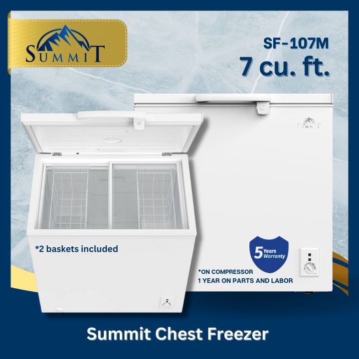 Summit Chest Freezer 7 cu ft SF107M Lazada PH