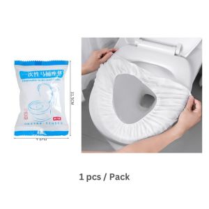 iFASHION 1402 10pcs/pack Portable Disposable Toilet Seat Waterproof Bacteria-proof Cover Paper 1 time use travel use