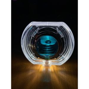 Lampu Led Projie Biled Matrix ORI 4.5 Inch CR7 Cut Off Shroud Chrome 30W