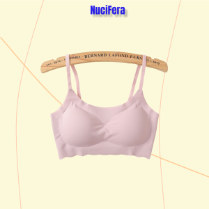 Áo lót su lụa liền mảnh AL38_Lotus Bra phom mềm ôm ngực không viền phù hợp cho ngực nhỏ