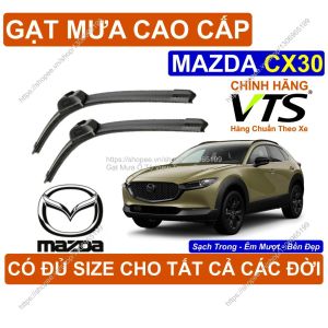 Gạt Mưa Kính Lái Cao Cấp Mazda CX30 Cặp G.ạt Mưa Kính Lái Mazda CX30 Có Đ.ủ Size Cho Các Đời Xe Mazda CX30