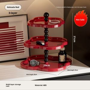 YONUO Hiện Đại Đơn Giản lưu trữ ABS Giá Máy Tính Để Bàn Lưu Trữ Mỹ Phẩm các đồ vật nhỏ Trang Trí Kệ Nhập Sang Trọng Nhà Thực Tế Lưu Trữ Tuyệt Vời