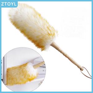 ZTOYL Wool Duster Household Cleaning Dust Duster Brush Car Cleaning Sweeping Dust Home Daily Use Washable Clean Houseware Tools