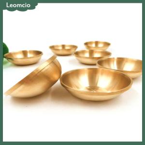 [Leomcio] ทองแดงทิเบตชามพุทธสาวกเพื่อจัดหาน้ำสมาธิมินิชามทองเหลือง
