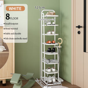 Rak Sepatu 5 7 Susun Iron-Hitam