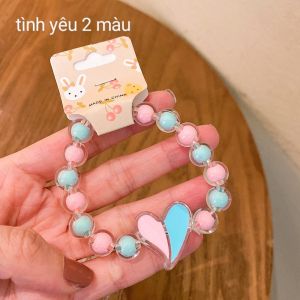 [ChoBé] Phụ Kiện Thời Trang Vòng Đeo Tay Bé Gái Phong Cách Hàn Quốc Nhiều Màu Sắc Nữ Tay Nhỏ Đeo Đẹp