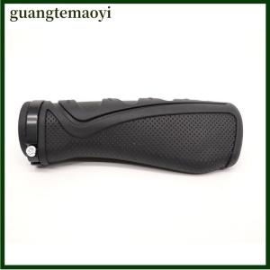 guangtemaoyi 1 Pair Non Slip Comfort Black Bike Handlebar Grips Child Universal Rubber Plastic Grip Handle Cover Strong Support Accessory