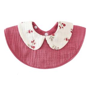 Baby Drooling Bib Burp Cloth Soft Comfortable Saliva Towel Printed Newborns Teething Towel Infant Mouth Wipe Cloth