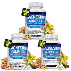 ✨90pcs Magnesium Glycinate Complex Capsules Promote Metabolism Improve Sleep Relieve Anxiety Nutritional Supplements