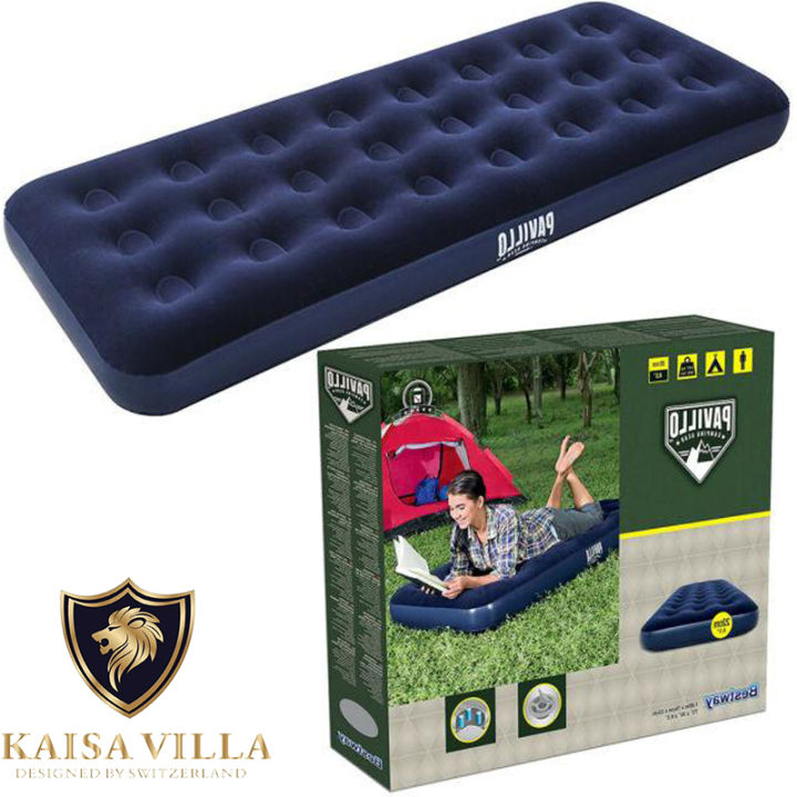 Kaisa MALL (67000)Bestway Single Inflatable Air Bed with Pump Lazada