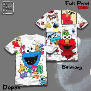 Kaos Distro Sablon Full Print SB281 Pria Oblong Baju Atasan Lengan Pendek Dewasa
