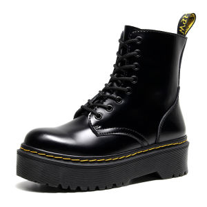 Dr.Martin Boots For Women Men Leather High Top Fashion Boots For Women Black Work Boots For Women Men Ankle Boots 35-41
