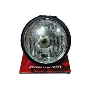 Reflektor Lampu Depan Motor CB Headlamp lampu jute pesek clasic classic klasik hitam crome