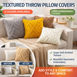 Sofa Pillow Set Snowflake Velvet Plaid Non Slip Fabric Thicken Slipcover Velvet Sofa Cushion For All Type Sofas(Pillowcase Only)