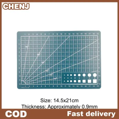 CHENJ A3 A4 A5PVC Cutting Mat Single Side Patchwork Cut Pad For Workbench Patchwork Sewing Manual DIY Knife Engraving Leather Cutting Board