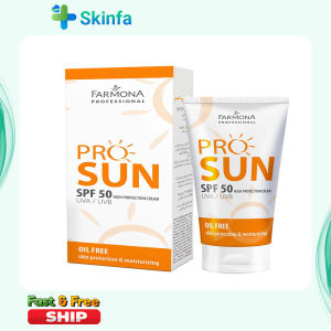 Kem Chống Nắng Farmona Sun Face Cream Oil Free SPF50 Cho Da Dầu Mụn 50ml ( Chính Hãng )