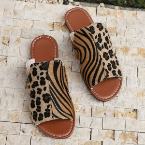 [Free Shipping] Plus-Size Summer New Style Slip-On Flat Fashion WomenS Sandals In Stock Slpers