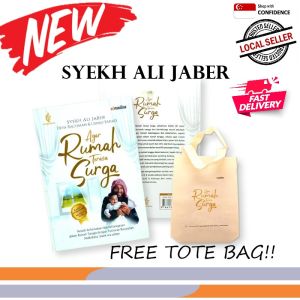[SINGAPORE SELLER] Agar Rumah Terasa Surga Original Oleh Syekh Ali Jaber (FREE TOTE BAG!)