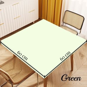 【i.Rumah】All-Inclusive Tablecloth Elastic Waterproof Oil-Proof PU Anti-Scalding Coffee Table Cover Desk Dining Protective