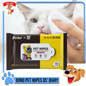 (VARIATION) PAW HERO Dono Pet Wipes Hypoallergenic Deodorizing Pet Wipes (80pcs/100pcs)
