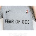 Áo thun tay lỡ FEAR OF GOD FOG x NBA warm up t-shirt phông Unisex nam nữ Premium Cotton oversize form rộng. 