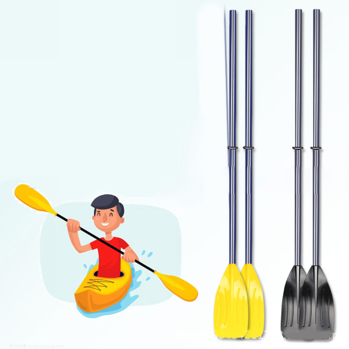 1 Pair Kayak Paddle Exquisite Workmanship High Strength PVC Detachable ...