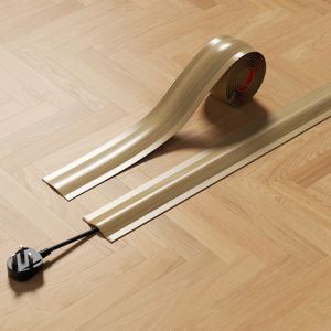 MAJESTI Soft Cord Cover PVC 1m/2m Floor Cable Cover High Quality Durable Cable Protector Floor