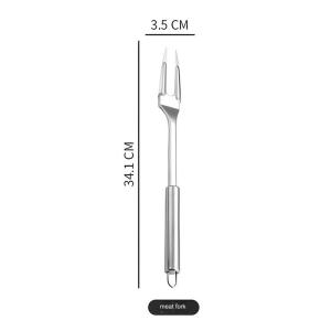 Stainless Steel Kitchen Utensils Set Spatula Ladle Strainer Rice Spoon Magnetic Cookware For Filipino Kitchen Essential