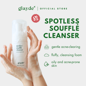 GLAYDE | Spotless Soufflé Cleanser For Acne And Skin Repair | Acne Solution (100ml)