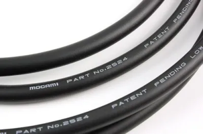 Mogami W2524 Pro Instrument Cable Sold by 1 foot / 30 centimeters