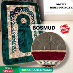 COD Sajadah Busa Tebal Embus Turkey Dilapisi Dengan Serat Busa Ukuran Jumbo Anti Slip 70 x 110 CM